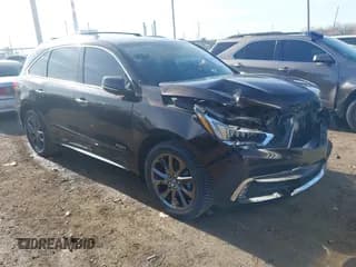✅ 2018 Acura MDX Advance • VIN: 5J8YD4H81JL011891 • Lot: 43672504. Listed on IAAI with 55,711 mi. Free auction sales archive from the USA and detailed vehicle history report at DreamBid. Image 1.