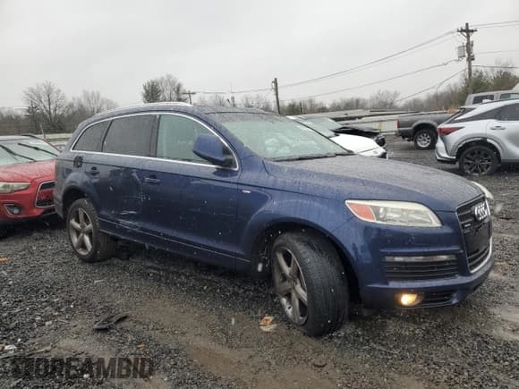 ✅ 2009 Audi Q7 Premium Plus • VIN: WA1EY74L49D001289 • Lot: 84530744. Listed on Copart with 123,937 mi. Free auction sales archive from the USA and detailed vehicle history report at DreamBid. Image 4.
