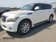 ✅ 2011 Infiniti QX56 8-passenger • VIN: JN8AZ2ND8B9701177 • Lot: 70919985. Listed on Copart with 160,192 mi. Free auction sales archive from the USA and detailed vehicle history report at DreamBid. Image 1.