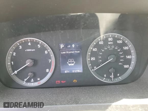 ✅ 2015 Hyundai Sonata SE • VIN: 5NPE24AF6FH186505 • Lot: 46208183. Listed on Copart with 81,278 mi. Free auction sales archive from the USA and detailed vehicle history report at DreamBid. Image 9.