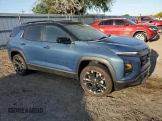 2025 Chevrolet Equinox FWD RS с VIN 3GNAXLEG0SL187955, выставлен на аукционе Copart как лот 52043535 с пробегом 2 277 миль миль и Списание • Salvage title. История ставок и продаж доступна на DreamBid. Изображение 4.