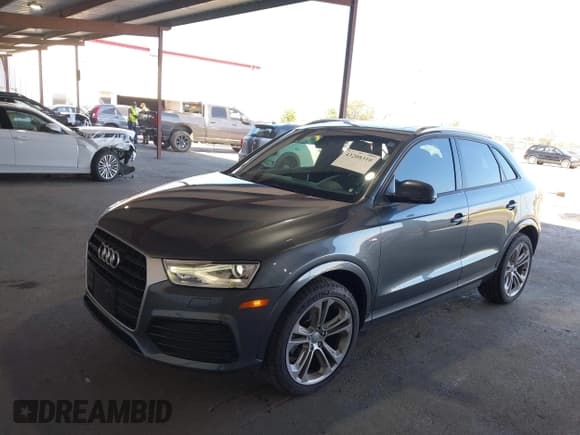 ✅ 2018 Audi Q3 Premium • VIN: WA1BCCFS2JR004794 • Lot: 43208310. Listed on IAAI with 37,629 mi. Free auction sales archive from the USA and detailed vehicle history report at DreamBid. Image 17.