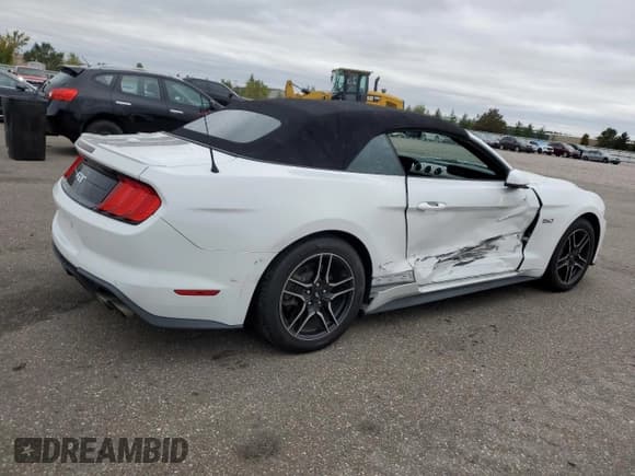 ✅ 2019 Ford Mustang GT Premium • VIN: 1FATP8FF8K5153322 • Lot: 86804245. Listed on Copart with 43,270 mi. Free auction sales archive from the USA and detailed vehicle history report at DreamBid. Image 3.
