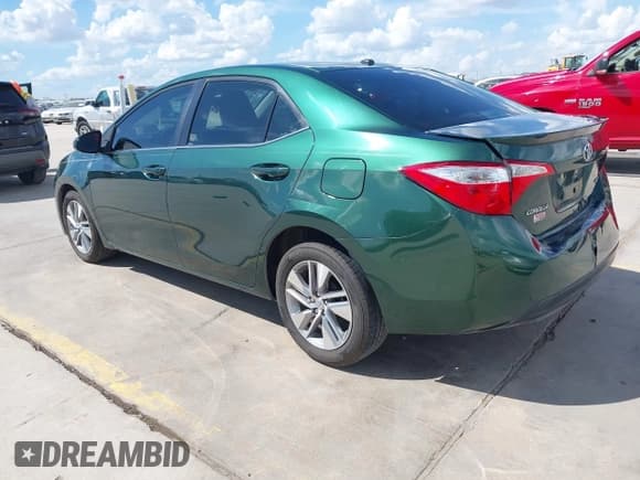 ✅ 2014 Toyota Corolla LE Eco • VIN: 5YFBPRHE8EP014136 • Lot: 42597648. Listed on IAAI with 109,102 mi. Free auction sales archive from the USA and detailed vehicle history report at DreamBid. Image 3.