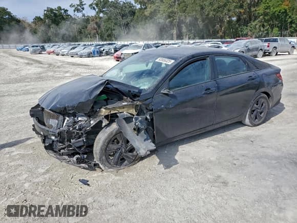 ✅ 2023 Hyundai Elantra SEL • VIN: KMHLM4AG7PU607192 • Lot: 93556325. Listed on Copart with 74,907 mi. Free auction sales archive from the USA and detailed vehicle history report at DreamBid. Image 1.