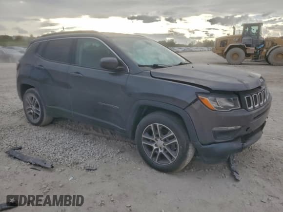 ✅ 2019 Jeep Compass Latitude • VIN: 3C4NJCBB4KT726341 • Lot: 94726055. Listed on Copart with 66,623 mi. Free auction sales archive from the USA and detailed vehicle history report at DreamBid. Image 4.