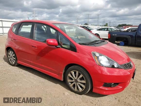 ✅ 2012 Honda Fit Sport • VIN: JHMGE8G55CC041211 • Lot: 71548735. Listed on Copart with 105,258 mi. Free auction sales archive from the USA and detailed vehicle history report at DreamBid. Image 4.