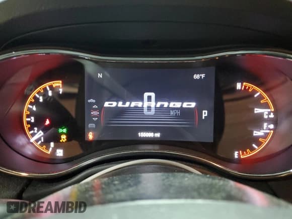 ✅ 2017 Dodge Durango GT • VIN: 1C4RDJDG6HC814284 • Lot: 84630995. Listed on Copart with 155,096 mi. Free auction sales archive from the USA and detailed vehicle history report at DreamBid. Image 9.