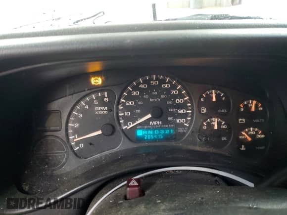 2002 Chevrolet Silverado 1500 with VIN 1GCEC19T72E234402, listed as a Copart auction lot 85130274 with 205,415 mi miles and Salvage title. Bid and sale history available at DreamBid. Image 9.