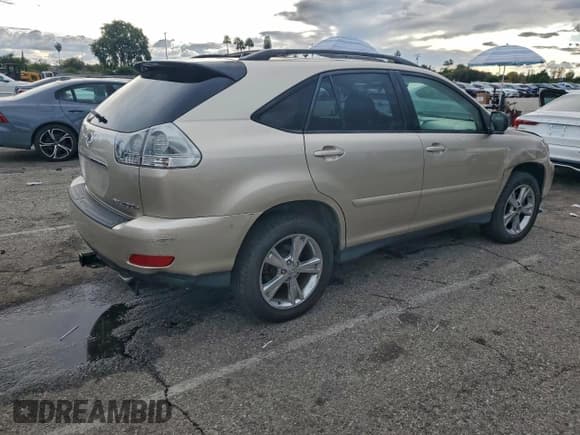 ✅ 2006 Lexus RX 400h • VIN: JTJHW31U860021415 • Lot: 94190795. Listed on Copart with 158,596 mi. Free auction sales archive from the USA and detailed vehicle history report at DreamBid. Image 3.
