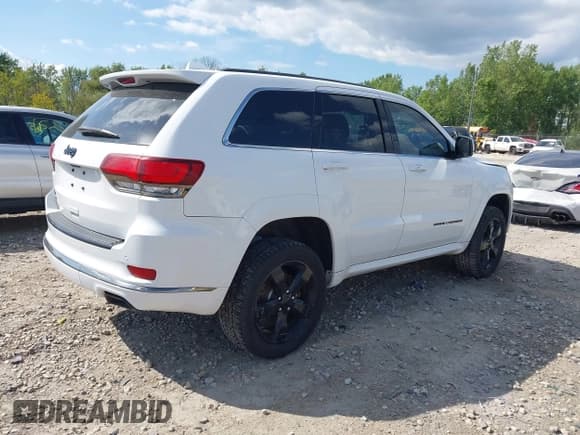 ✅ 2016 Jeep Grand Cherokee Overland • VIN: 1C4RJFCM1GC334553 • Лот: 43085458. Опубликован ранее на IAAI с пробегом 131 626 миль. Бесплатный доступ к архиву аукционных продаж из США и подробный отчёт об истории автомобиля на DreamBid. Изображение 4.