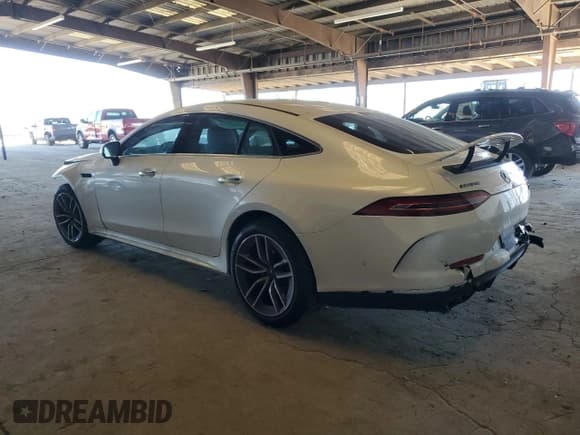 ✅ 2023 Mercedes-Benz AMG GT 53 • VIN: W1K7X6BB1PA054896 • Lot: 49895675. Wystawiony na Copart z przebiegiem 6 126 mil. Bezpłatny archiwum sprzedaży aukcyjnych z USA i szczegółowy raport historii pojazdu na DreamBid. Zdjęcie 2.