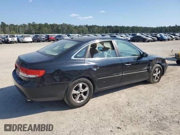 2007 Hyundai Azera GLS с VIN KMHFC46D47A236539, выставлен на аукционе Copart как лот 80726095 с пробегом 202 208 миль миль и Списание • Salvage title. История ставок и продаж доступна на DreamBid. Изображение 3.