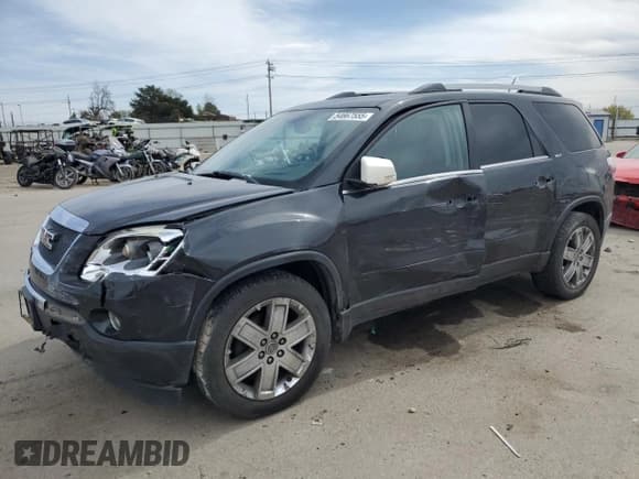 ✅ 2010 GMC Acadia SLT2 • VIN: 1GKLVNED4AJ249635 • Lot: 54667555. Listed on Copart with 121,825 mi. Free auction sales archive from the USA and detailed vehicle history report at DreamBid. Image 1.