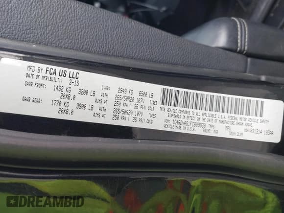 ✅ 2015 Dodge Durango SXT • VIN: 1C4RDHAG1FC809830 • Lot: 43303212. Wystawiony na IAAI z przebiegiem 137 893 mil. Bezpłatny archiwum sprzedaży aukcyjnych z USA i szczegółowy raport historii pojazdu na DreamBid. Zdjęcie 9.