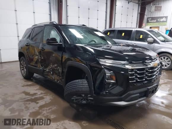 2025 Chevrolet Equinox AWD LT с VIN 3GNAXPEG5SL180460, выставлен на аукционе IAAI как лот 42166600 с пробегом 2 588 миль миль и . История ставок и продаж доступна на DreamBid. Изображение 1.