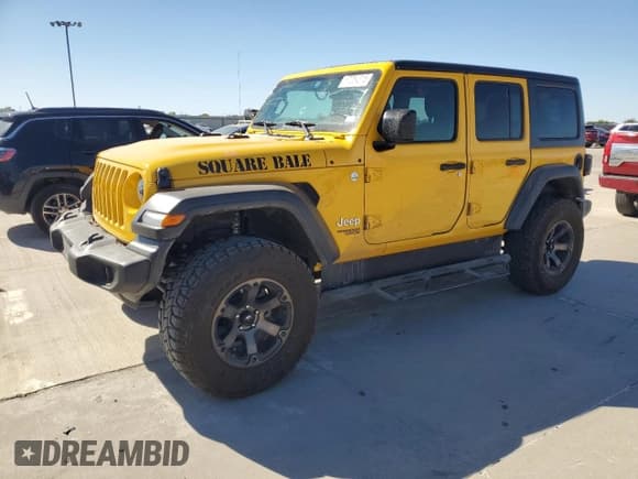✅ 2019 Jeep Wrangler Unlimited Sport S • VIN: 1C4HJXDNXKW553558 • Lot: 87264315. Listed on Copart with 40,153 mi. Free auction sales archive from the USA and detailed vehicle history report at DreamBid. Image 1.
