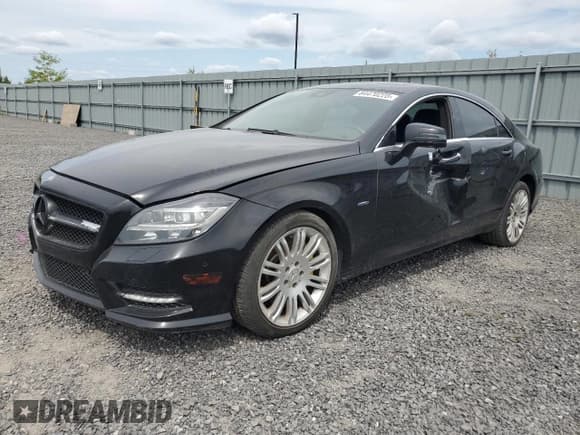 ✅ 2012 Mercedes-Benz CLS 550 • VIN: WDDLJ9BB6CA032923 • Lot: 64470225. Listed on Copart with Not provided. Free auction sales archive from the USA and detailed vehicle history report at DreamBid. Image 1.