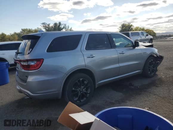 2021 Dodge Durango R/T with VIN 1C4SDJCT9MC851968, listed as a Copart auction lot 82365485 with 27,101 mi miles and Salvage title. Bid and sale history available at DreamBid. Image 3.
