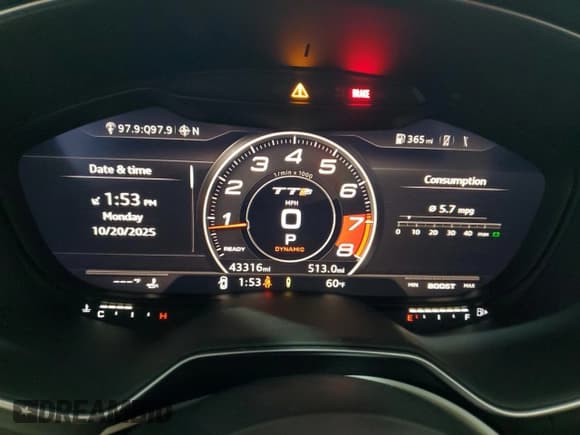 ✅ 2018 Audi TTS 2.0T • VIN: TRUC1AFV4J1007943 • Lot: 86217745. Listed on Copart with 43,316 mi. Free auction sales archive from the USA and detailed vehicle history report at DreamBid. Image 9.