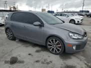 ✅ 2012 Volkswagen Golf GTI Autobahn • VIN: WVWHD7AJ3CW345547 • Lot: 48609625. Listed on Copart with 96,550 mi. Free auction sales archive from the USA and detailed vehicle history report at DreamBid. Image 4.