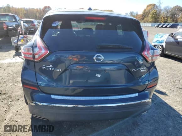2015 Nissan Murano SL with VIN 5N1AZ2MH5FN234292, listed as a Copart auction lot 86290015 with 173,480 mi miles and Clean title. Bid and sale history available at DreamBid. Image 6.