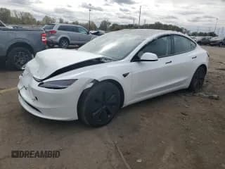 ✅ 2025 Tesla Model 3 Long Range • VIN: 5YJ3E1EB2SF010242 • Lot: 86297155. Wystawiony na Copart z przebiegiem 3 070 mil. Bezpłatny archiwum sprzedaży aukcyjnych z USA i szczegółowy raport historii pojazdu na DreamBid. Zdjęcie 1.