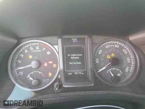 ✅ 2023 Toyota Tacoma SR • VIN: 3TYCZ5AN0PT110522 • Лот: 82789424. Опубликован ранее на Copart с пробегом 45 115 миль. Бесплатный доступ к архиву аукционных продаж из США и подробный отчёт об истории автомобиля на DreamBid. Изображение 9.