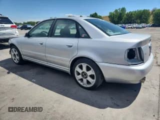 ✅ 2000 Audi S4 • VIN: WAUDD68D7YA129260 • Lot: 69227775. Listed on Copart with 203,623 mi. Free auction sales archive from the USA and detailed vehicle history report at DreamBid. Image 2.