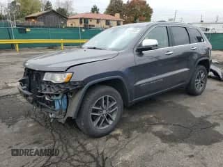2017 Jeep Grand Cherokee Limited with VIN 1C4RJFBG7HC749101, listed as a Copart auction lot 85588465 with 128,807 mi miles and Salvage title. Bid and sale history available at DreamBid. Image 1.