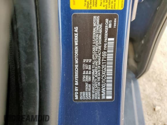 ✅ 2016 MINI Hardtop 4 Door • VIN: WMWXU1C5XG2E17169 • Лот: 84556145. Опубликован ранее на Copart с пробегом Не указан. Бесплатный доступ к архиву аукционных продаж из США и подробный отчёт об истории автомобиля на DreamBid. Изображение 13.