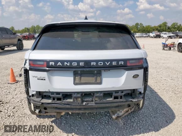✅ 2020 Land Rover Range Rover Velar S • VIN: SALYB2EX8LA239446 • Lot: 81908485. Listed on Copart with 53,969 mi. Free auction sales archive from the USA and detailed vehicle history report at DreamBid. Image 6.