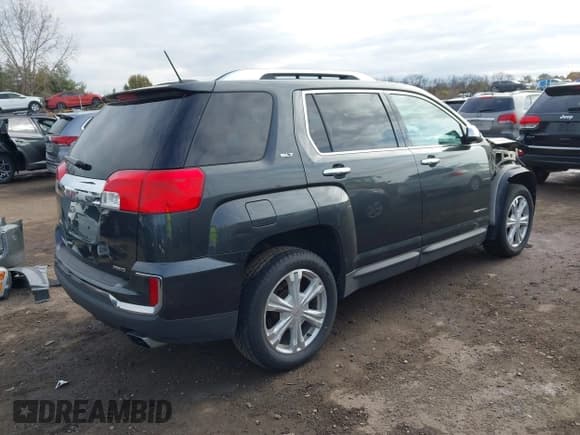 ✅ 2017 GMC Terrain SLT • VIN: 2GKFLUE30H6276293 • Lot: 43649302. Listed on IAAI with 93,659 mi. Free auction sales archive from the USA and detailed vehicle history report at DreamBid. Image 4.