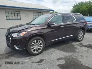 2020 Chevrolet Traverse Premier с VIN 1GNEVKKW9LJ175065, выставлен на аукционе Copart как лот 63623085 с пробегом 113 775 миль миль и Списание • Salvage title. История ставок и продаж доступна на DreamBid. Изображение 1.
