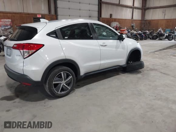 ✅ 2021 Honda HR-V EX • VIN: 3CZRU6H57MM712937 • Lot: 42517154. Listed on IAAI with 55,494 mi. Free auction sales archive from the USA and detailed vehicle history report at DreamBid. Image 4.