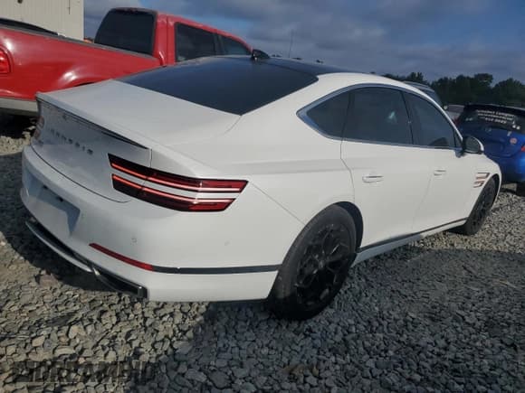 ✅ 2021 Genesis G80 2.5T • VIN: KMTGB4SC6MU067922 • Lot: 83858435. Wystawiony na Copart z przebiegiem 57 703 mil. Bezpłatny archiwum sprzedaży aukcyjnych z USA i szczegółowy raport historii pojazdu na DreamBid. Zdjęcie 3.