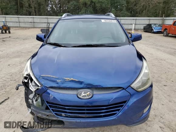 2014 Hyundai Tucson Limited with VIN KM8JU3AGXEU799903, listed as a Copart auction lot 90336815 with 82,303 mi miles and Salvage title. Bid and sale history available at DreamBid. Image 5.