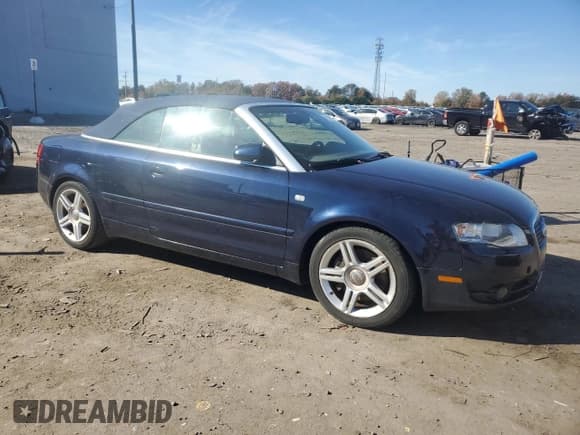 ✅ 2007 Audi A4 2.0T • VIN: WAUAF48H57K016937 • Lot: 91468975. Wystawiony na Copart z przebiegiem 86 612 mil. Bezpłatny archiwum sprzedaży aukcyjnych z USA i szczegółowy raport historii pojazdu na DreamBid. Zdjęcie 4.