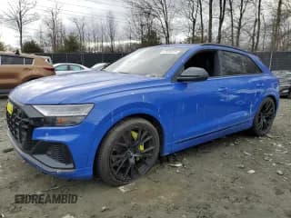 ✅ 2022 Audi SQ8 Prestige • VIN: WA1CWBF15ND010766 • Lot: 47976515. Listed on Copart with 34,141 mi. Free auction sales archive from the USA and detailed vehicle history report at DreamBid. Image 1.