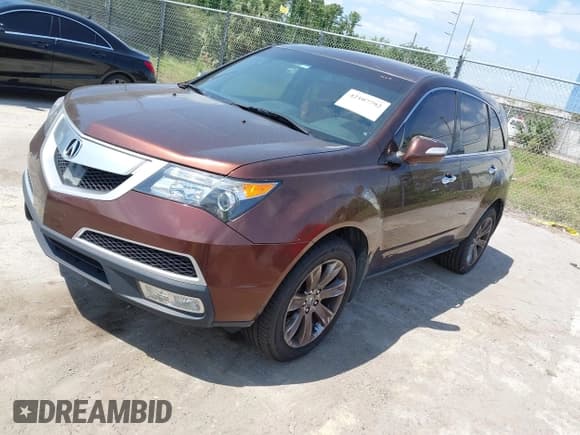 ✅ 2010 Acura MDX Advance • VIN: 2HNYD2H78AH521835 • Lot: 42107792. Listed on IAAI with 224,393 mi. Free auction sales archive from the USA and detailed vehicle history report at DreamBid. Image 2.