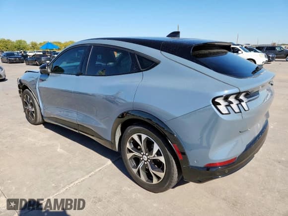 ✅ 2023 Ford Mustang Mach-E Premium • VIN: 3FMTK3RM7PMA48712 • Lot: 90991495. Listed on Copart with 27,868 mi. Free auction sales archive from the USA and detailed vehicle history report at DreamBid. Image 2.