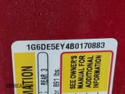 ✅ 2011 Cadillac CTS Luxury • VIN: 1G6DE5EY4B0170883 • Lot: 43115518. Listed on IAAI with 96,013 mi. Free auction sales archive from the USA and detailed vehicle history report at DreamBid. Image 9.