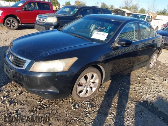 ✅ 2008 Honda Accord EX-L • VIN: 1HGCP26858A126640 • Лот: 43682011. Опубликован ранее на IAAI с пробегом 257 988 миль. Бесплатный доступ к архиву аукционных продаж из США и подробный отчёт об истории автомобиля на DreamBid. Изображение 2.