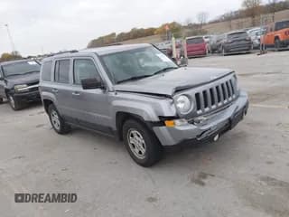 ✅ 2017 Jeep Patriot Sport • VIN: 1C4NJPBA3HD116444 • Lot: 43618076. Listed on IAAI with 127,215 mi. Free auction sales archive from the USA and detailed vehicle history report at DreamBid. Image 1.
