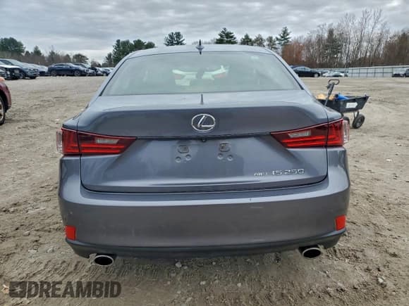 ✅ 2014 Lexus IS 250 • VIN: JTHCF1D26E5015365 • Lot: 94308665. Listed on Copart with 114,236 mi. Free auction sales archive from the USA and detailed vehicle history report at DreamBid. Image 6.