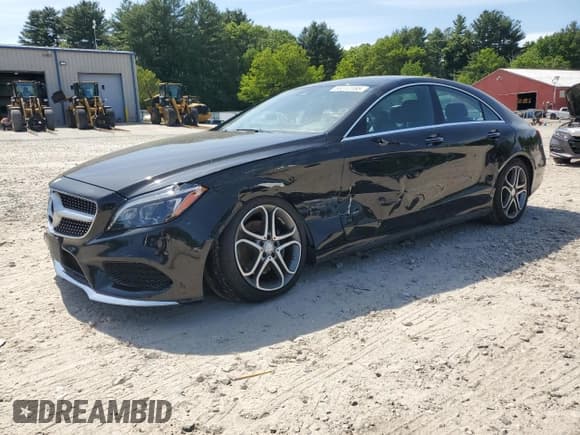 ✅ 2016 Mercedes-Benz CLS 400 • VIN: WDDLJ6HB9GA177322 • Lot: 58513165. Listed on Copart with 96,742 mi. Free auction sales archive from the USA and detailed vehicle history report at DreamBid. Image 1.