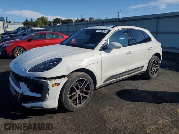 ✅ 2022 Porsche Macan • VIN: WP1AA2A56NLB00485 • Лот: 84386715. Опубликован ранее на Copart с пробегом 34 183 миль. Бесплатный доступ к архиву аукционных продаж из США и подробный отчёт об истории автомобиля на DreamBid. Изображение 1.