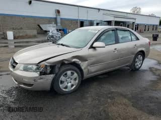 2008 Hyundai Sonata GLS with VIN 5NPET46C98H300026, listed as a Copart auction lot 84455995 with 95,138 mi miles and Salvage title. Bid and sale history available at DreamBid. Image 1.