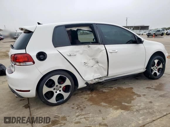✅ 2012 Volkswagen Golf GTI • VIN: WVWHV7AJ2CW235408 • Lot: 54935115. Listed on Copart with 110,475 mi. Free auction sales archive from the USA and detailed vehicle history report at DreamBid. Image 3.