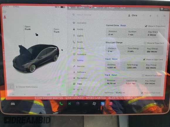 ✅ 2021 Tesla Model 3 Long Range • VIN: 5YJ3E1EB6MF906725 • Lot: 47838945. Wystawiony na Copart z przebiegiem 87 302 mil. Bezpłatny archiwum sprzedaży aukcyjnych z USA i szczegółowy raport historii pojazdu na DreamBid. Zdjęcie 9.